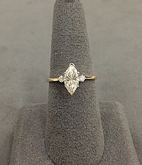 1.07ct J/VS2 Marquise Diamond Engagement Ring