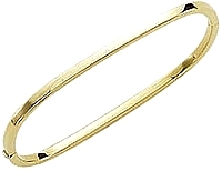 14k Gold Bangle Bracelet