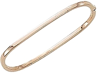 14k Rose Gold Bangle Bracelet