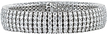 18k White Gold Diamond Bracelet- 22.40ct TW