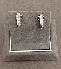 18k White gold Diamond Earrings