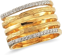 18K Yellow Gold Diamond Band- .30ct TW
