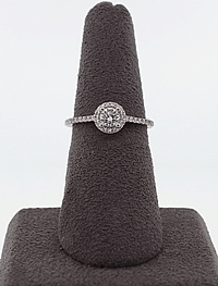 .31ct H/SI1 Round Brilliant Cut Diamond Engagement Ring