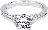 .75ct Round Brilliant GIA I/SI2 Tacori Engagement Ring