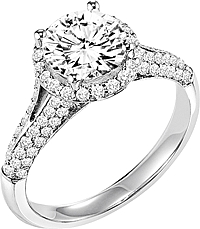 Art Carved "Reese" Diamond Engagement Ring