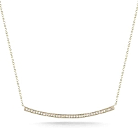 Dana Rebecca 'Sylvie Rose' Long Diamond Bar Necklace