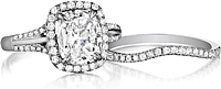 Henri Daussi Contoured Diamond Wedding Band
