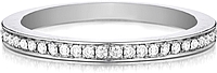 Henri Daussi Pave Diamond Band