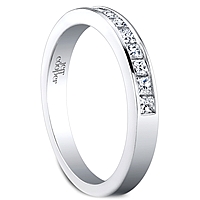 Jeff Cooper Channel Set Wedding Band