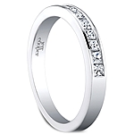 Jeff Cooper Channel Set Wedding Band
