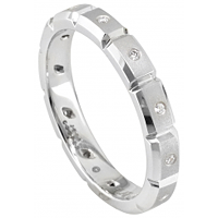 Jeff Cooper Eternal 12  Diamond Wedding Band