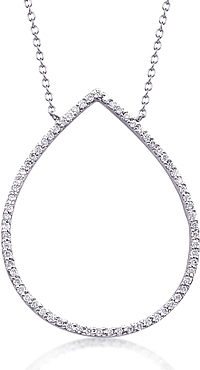 Jordan Scott Pave Diamond Necklace