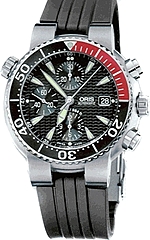 Men's Oris Titanium TT1 Divers Chronograph Titan