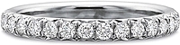 Precision Set French Pave Diamond Wedding Band