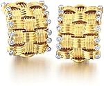 Roberto Coin Appassionata Woven Earrings