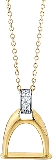 Roberto Coin Cheval Collection Pendant with Diamonds