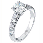 Scott Kay .63ct Pave Diamond Engagement Ring