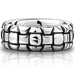 Scott Kay Cobalt Gents Wedding Band -6MM 
Note: This ring is also available in 8MM width
