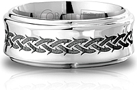 Scott Kay Cobalt Gents Wedding Band -7MM 
Note: This ring is also available in 9MM width