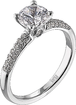 Scott Kay Pave Diamond Engagement Ring .22ct tw Scott Kay Pave Diamond Engagement Ring .22ct tw