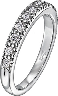 Scott Kay Pave-Set Diamond Wedding Band