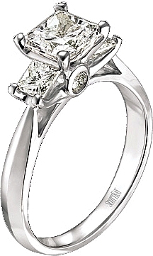 3 stone engagement rings kay