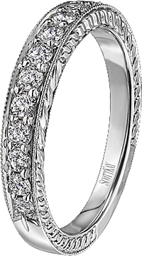 Scott Kay Vintage Pave-set Diamond Wedding Band