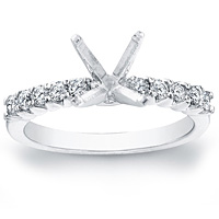 Shared Prong Diamond Setting 