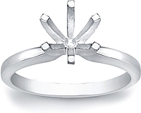 Six-Prong Solitaire Engagement Ring (2mm)