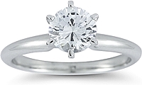Six Prong Solitaire Setting
