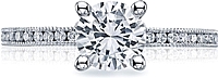 Tacori Channel-Set Diamond Engagement Ring