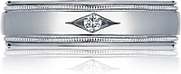 Tacori Men's Diamond Wedding Band 6.0mm