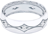 Tacori Men's Diamond Wedding Band 7.0mm