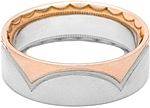 Tacori Men's Wedding Band With Satin Finish 7.0mm