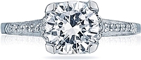 Tacori Pave Diamond Engagement Ring