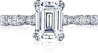 Tacori Pave Diamond Engagement Ring