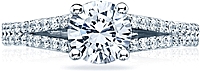 Tacori Split Shank Diamond Engagement Ring