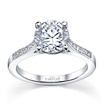 Vatche  Channel Set Diamond Engagement Ring
