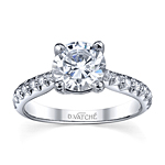 Vatche Pave Diamond Engagement Ring