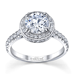 Vatche Pave diamond Engagement Ring