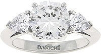 Vatche Pear Shape Diamond Engagement Ring .35ct tw