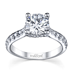 Vatche X-Prong Diamond Engagement Ring