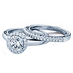Verragio  Round Halo Diamond Engagement ring