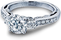 Verragio 3-Stone Diamond Engagement Ring