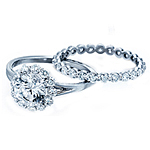 Verragio Diamond Halo Engagement Ring
