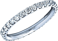 Verragio Shared Prong Diamond Wedding Band