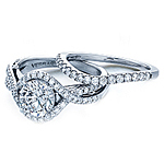Verragio Twist Shank Diamond Engagement Ring