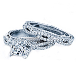 Verragio Twist Shank Diamond Engagement Ring