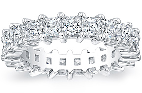 Princess Cut Eternity Ring - 0.20ct