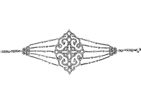 18k White Gold Diamond Bracelet